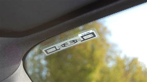 vehicle windshield rfid tag|rfid windshield sticker.